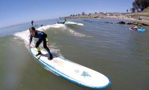 Santa Cruz Surfing Olivia Lusby